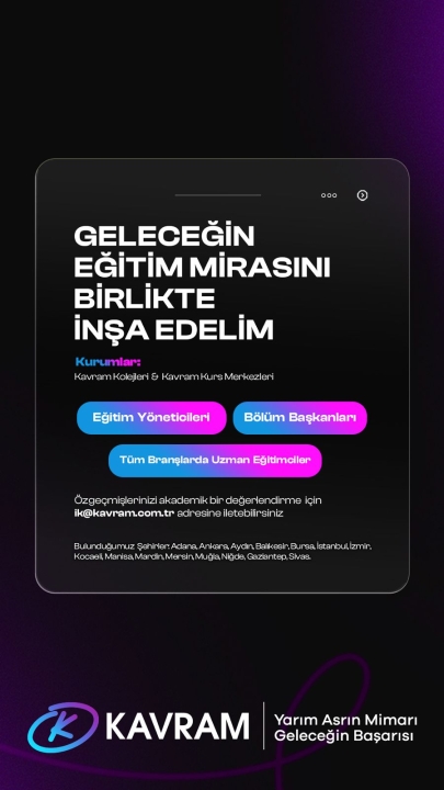 Geleceğin Eğitim Mirasını Birlikte İnşa Edelim