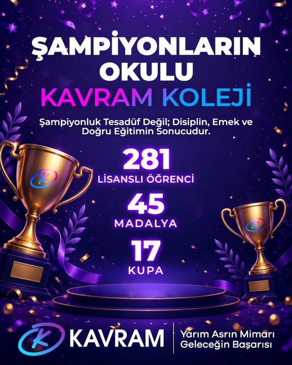 Şampiyonların Okulu Kavram Koleji: Sporla Dolu Bir Yılı Geride Bıraktık!