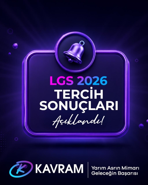 LGS 2026 Tercih ve Yerleştirme Sonuçları Açıklandı.